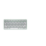 Cherry KW 7100 Mini Multi Device Compact Wireless Keyboard with Bluetooth. (Agave Green)