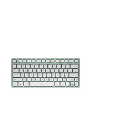 Cherry KW 7100 Mini Multi Device Compact Wireless Keyboard with Bluetooth. (Agave Green)