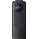 Ricoh Theta Z1 51GB Black 360° Camera, Two 1.0-inch Back-Illuminated CMOS sensors, Increased 51GB Internal Memory, 23MP Images, 4K Video with Image stabilization, HDR, High-Speed Wireless Transfer