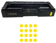 RICOH Genuine Yellow Toner Cartridge C125 P & C125MF