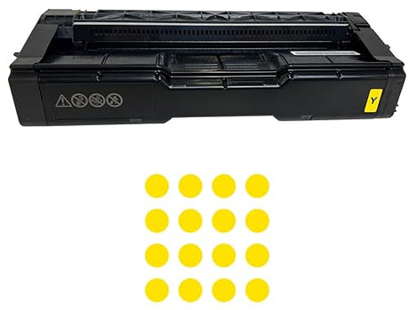 RICOH Genuine Yellow Toner Cartridge C125 P & C125MF