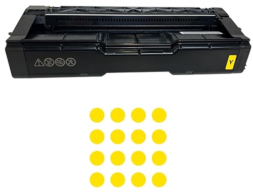 RICOH Genuine Yellow Toner Cartridge C125 P & C125MF