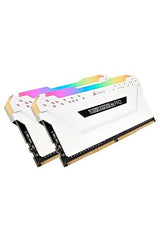 Corsair Vengeance RGB PRO 16GB (2x8GB) DDR4 3200MHz C16 LED Desktop Memory, White 16GB (2x8GB) 3200MHz RGB PRO - White