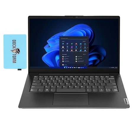 Lenovo V14 G3 Home & Business Laptop (Intel i7-1255U 10-Core, 24GB RAM, 512GB PCIe SSD, Intel Iris Xe, 14.0" 60 Hz Full HD (1920x1080), WiFi, Bluetooth, Webcam, Win 11 Pro) with Dockztorm Hub 24GB RAM|512GB SSD Win11Pro