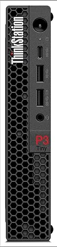 Lenovo ThinkStation P3 30H00010US Workstation - 1 x Intel Core i9 Tetracosa-core [24 Core] i9-13900T 13th Gen 1.10 GHz - 16 GB DDR5 SDRAM RAM - 512 GB SSD - Tiny