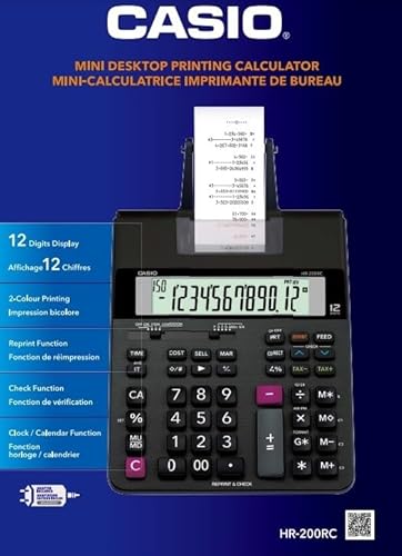 Casio HR-200RC Business Calculator