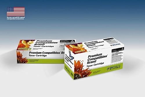 Premium Compatibles Inc. CE390X-RPC Replacement Ink and Toner Cartridge for Hewlett Packard Printers, Black