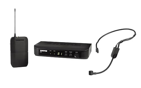 Shure BLX14/P31 UHF Wireless Microphone System - Perfect for Speakers, Performers, Presentations - 14-Hour Battery Life, 100m Range | Includes PGA31 Headset Mic, Single Channel Receiver | H9 Band H9 Band (512-542 MHz)