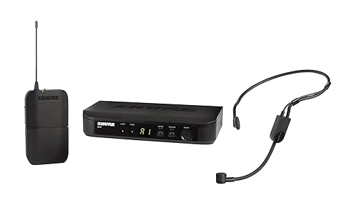 Shure BLX14/P31 UHF Wireless Microphone System - Perfect for Speakers, Performers, Presentations - 14-Hour Battery Life, 100m Range | Includes PGA31 Headset Mic, Single Channel Receiver | H11 Band H11 Band (572-596 MHz)
