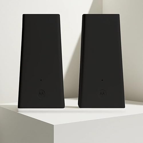 Motorola MQ20 WiFi 6E Router with Easy Mesh, Tri-Band 8.4 Gbps Speed, 3000 sq. ft Coverage, Advanced Parental Controls, Next-Gen Security & Seamless Device Management, White, Single Pack White Single Pack