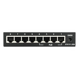 D-Link Fast Ethernet Switch, 8 Port Unmanaged w/ 4 PoE Ports (802.3AF) Desktop Network Internet 10/100 Plug n Play (DES-1008PA) 8-Port PoE Fast Ethernet