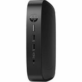 HP Elite t655 Thin Client Ryzen R2314 Quad-core (4 Core) 2.10 GHz - TAA Compliant - AMD Chip - 8 GB RAM DDR4 SDRAM - DDR4-3200/PC4-25600 - 256 GB SSD Radeon Graphics - Gigabit Ethernet - Windows 10 Io