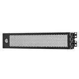 Tripp Lite 2U Security Door Cage Rack Mount for Front Facing Network Equipment, Secure Locking Key Hinged Door, Cooling Friendly Perforated Design, Heavy-Duty Steel, 5-Year Warranty (SR2UCAGE)