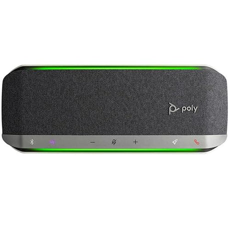 Poly - Sync 40 Smart Speakerphone (Plantronics) - Flexible Work Spaces - Connect to PC/Mac via Combined USB-A/USB-C Cable and Smartphones via Bluetooth - Works with Teams (Certified), Zoom & More 2020 Version Teams Certified