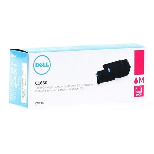 Dell V3W4C Magenta Toner Cartridge C1660w Color Printer