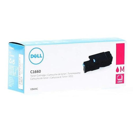Dell V3W4C Magenta Toner Cartridge C1660w Color Printer