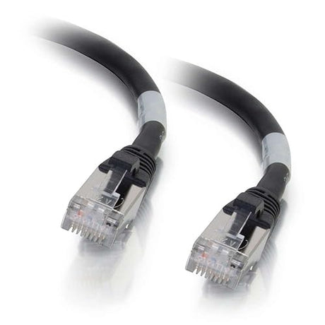 C2G / Cables to Go 00709 Cat6a Snagless Shielded (STP) Network Patch Cable, Black (4 Feet/1.22 Meters) 4 Feet Black