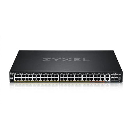 Zyxel 48-Port GbE L3 Access PoE+ Switch with 6 10G Uplink (960 W) (XGS2220-54FP)