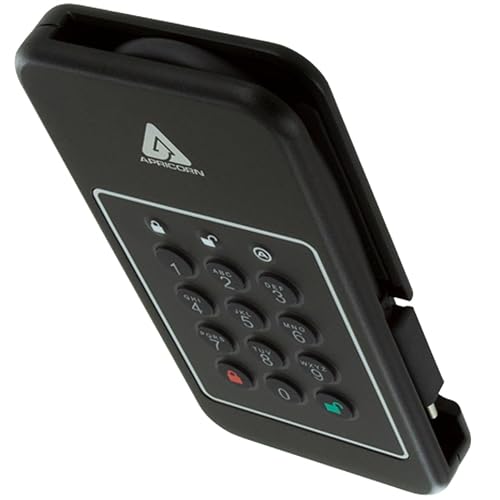 Apricorn 1TB Aegis NVX - Ultra high Speed Ruggedized SSD, USB 3.0 encrypted Drive (ANVX-1TB)