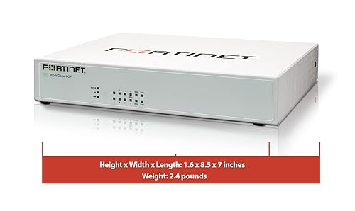 FortiGate-80F Network Security Appliance Plus 1 Year FortiGuard Enterprise Protection and FortiCare Premium (FG-80F-BDL-809-12) 1 Year Enterprise Protection