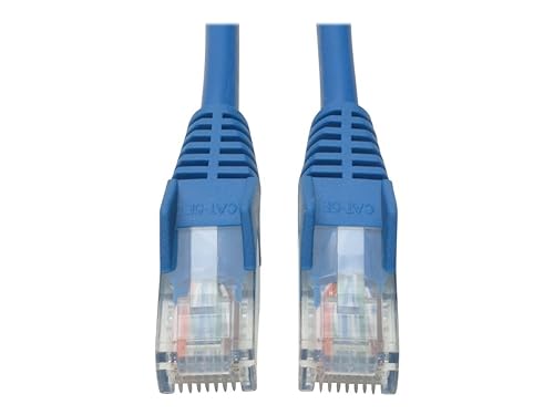 Tripp Lite Cat5e 350MHz Snagless Molded Patch Cable (RJ45 M/M) - Blue, 75-ft.(N001-075-BL)