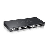Zyxel 44-Port Gigabit Ethernet Layer 2 Managed Switch with 4 Gigabit Combo Ports + 2 SFP and Hybrid Cloud Mode [GS2220-50]