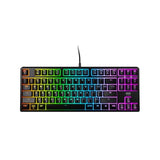 CHERRY XTRFY K4V2 TKL Mechanical Gaming Keyboard | Wired Without Number Keypad | RGB Lighting MX2A RED Switches (Black)