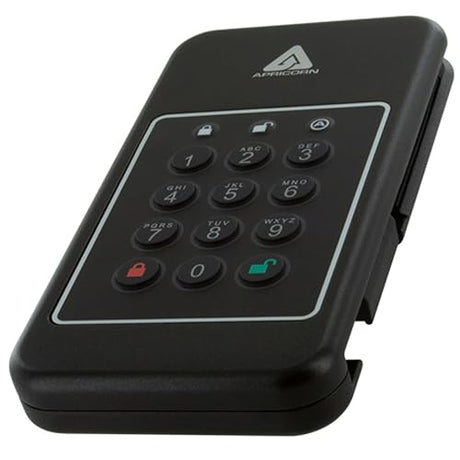 Apricorn 2TB Aegis NVX - Ultra high Speed Ruggedized SSD, USB 3.0 encrypted Drive (ANVX-2TB)