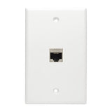Tripp Lite N235-001-SH-D Cat6 Straight Through Modular Shielded in Line Snap-in Coupler with 90-Degree Down-Angled Port RJ45 F/F Cat6 Shielded (Angled)