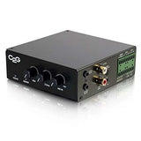 C2G 40881 25/70V 50W Audio Amplifier, Plenum Rated, TAA Compliant