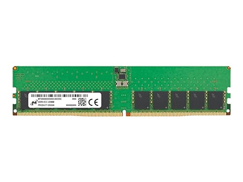 Server Memory Module|MICRON|DDR5|32GB|UDIMM/ECC|4800MHz|CL 40|1.1V|MTC20C2085S1EC48BA1R