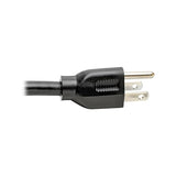 Tripp Lite P019-008-C15RA 8' Heavy Duty Power Extension Cord Cable 15A 14 AWG 5-15P to Right-Angle C15 Black 8'