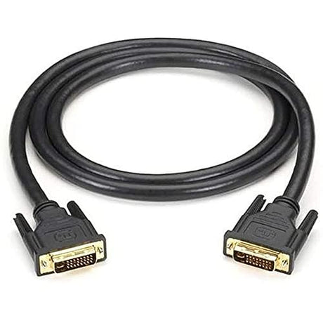 DVI-I Dual-Link Cable Male to Male 5-m 16.4-ft.