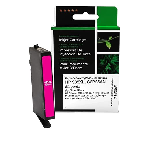 CIG Remanufactured High Yield Magenta Ink Cartridge (Alternative for HP C2P25AN, 935XL) (825 Yield)