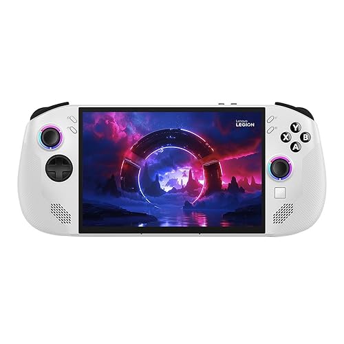Lenovo Legion Go S 8 Handheld Gaming Console (White) – AMD Ryzen Z1 Extreme (3.30 GHz up to 5.10 GHz) – 32 GB LPDDR5x-7500 – 1 TB SSD – 120 Hz WUXGA (1920×1200) Touch Display – Windows 11 Home.