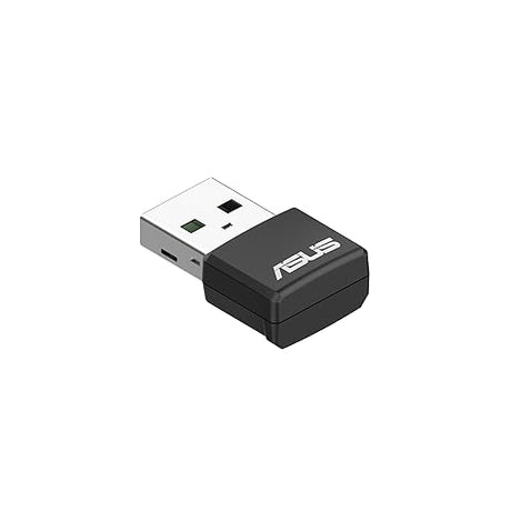ASUS AX1800 Dual-Band AX1800 WiFi 6 Nano USB Adapter, Plug and Play, WPA3 Network Security, 5GHz Frequency Band, Compatible with Windows® 10 & 11, TAA Compliant (USB-AX57 Nano)