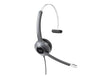 CISCO Headset 521, Wired Single On-Ear 3.5mm Headset with USB-A Adapter, Charcoal, 2-Year Limited Liability Warranty (CP-HS-W-521-USB=)