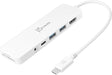 j5create USB-C Mini Hub - 4K HDMI, 2 x USB 3.1 5Gbps, microSD & SD Card Reader, 3.5mm Audio Jack, 60W PD Pass-Through Charging (JCD373)