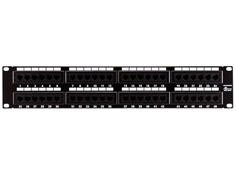 Monoprice Patch Panel (568A/B Compatible) Cat6 2U 48