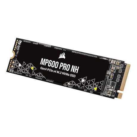 Corsair MP600 PRO NH 8TB PCIe Gen4 x4 NVMe M.2 SSD – High-Density TLC NAND – M.2 2280 – DirectStorage Compatible - Up to 7,000MB/sec - No Heatsink - Black