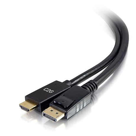 10ft DisplayPort Male to HDMI Male Passive Adapter Cable - 4K 30Hz
