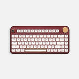 Azio IZO Wireless BT5/USB PC & Mac Mechanical Keyboard, Baroque Rose Baroque Rose Azio IZO Keyboard
