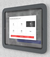 Heckler Design Wall Mount for iPad, Network Adapter, Gang Box - Black Gray