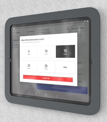 Heckler Design Wall Mount for iPad, Network Adapter, Gang Box - Black Gray