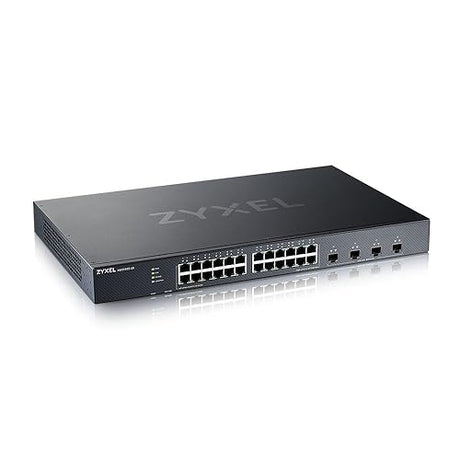 Zyxel 24-Port Switch Gigabit Ethernet Smart-L2 Managed | 4X 10G SFP+ | Optional Nebula Cloud | Rackmount | Limited Lifetime Protection [XGS1935-28] 24-Port | 4x 10G SFP+