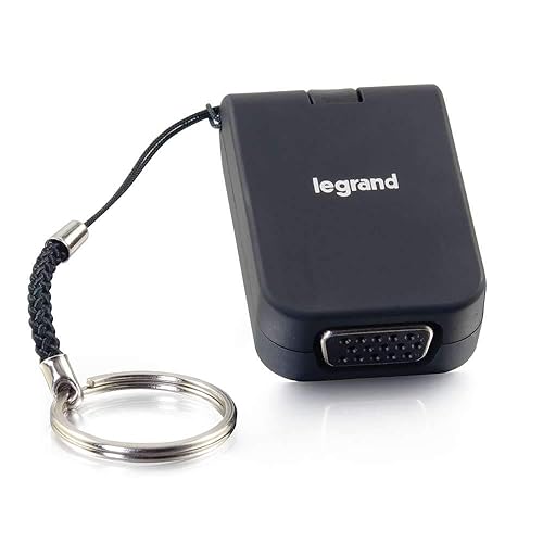 C2G 26871 USB-C to VGA Travel Adapter, Black