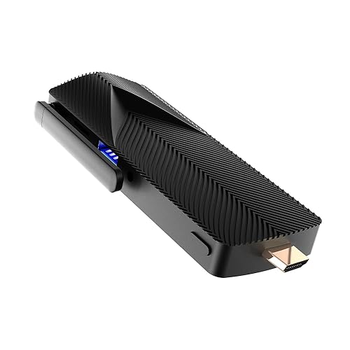 AZULLE Access Pro Fanless Mini PC Stick, Intel N100 0.8GHz, 4GB RAM, 64GB eMMC, Windows 10 IoT Enterprise with Zoom Software