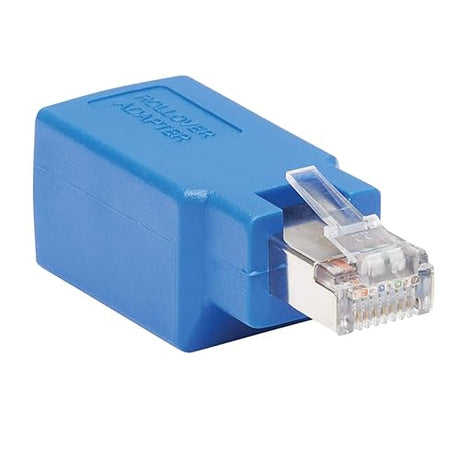 Tripp Lite Network Cable - Cisco Serial Console Rollover Adapter - M/f - 6in. X 4in. X 0.05in. - Blue