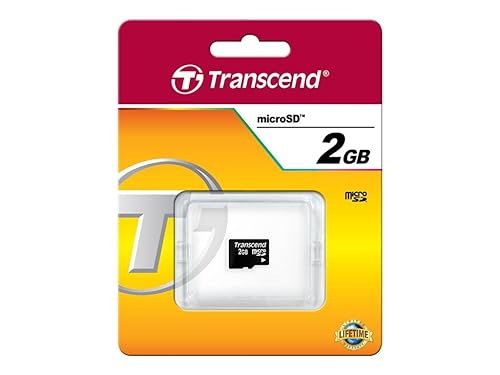 Transcend TS2GUSDC 2GB MicroSD Flash Memory Card Without SD Adapter
