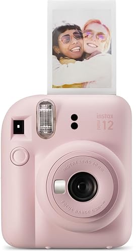 Fujifilm Instax Mini 12 Instant Camera - Blossom Pink Pink Camera Only